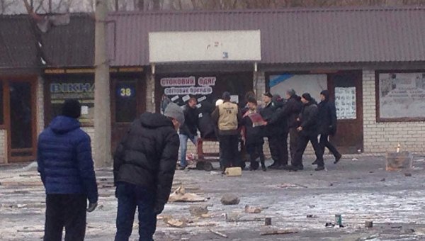 Столкновения на месте сноса строительного рынка у станции метро Харьковская
