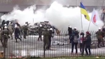 Ситуация на рынке возле Харьковской в Киеве. Видео