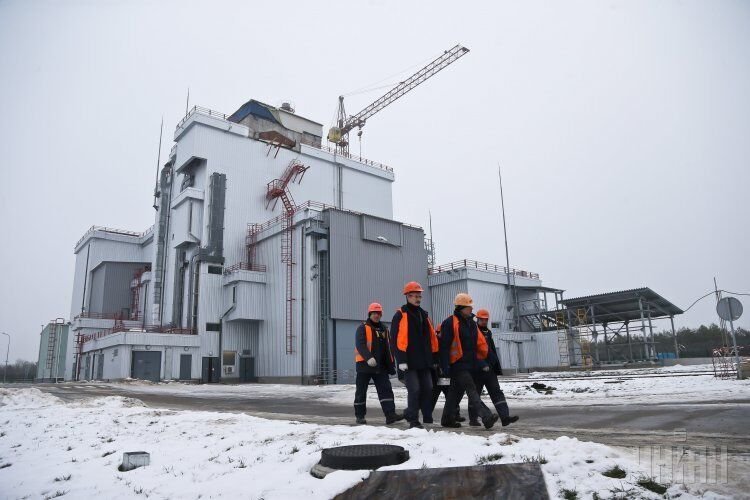 Хранилище отработанного ядерного топлива сухого типа (ХОЯТ-2) на Чернобыльской атомной электростанции