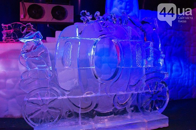 Выставка ледяных скульптур в Киеве
