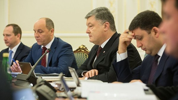 Заседание СНБО во главе с президентом Петром Порошенко. Архивное фото