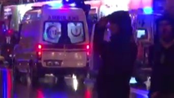 На месте теракта в Стамбуле. Видео