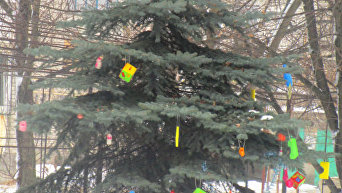 Новогодняя елка в Марьинке