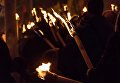 Днепр посленовогодний: факельное шествие в честь Бандеры и петарда в окно горсовета