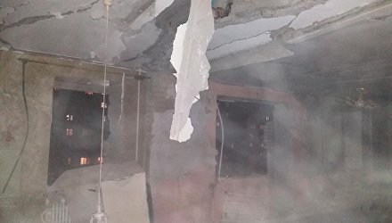 Взрыв в жилом доме в Сумах