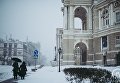 Одесса в снежном плену
