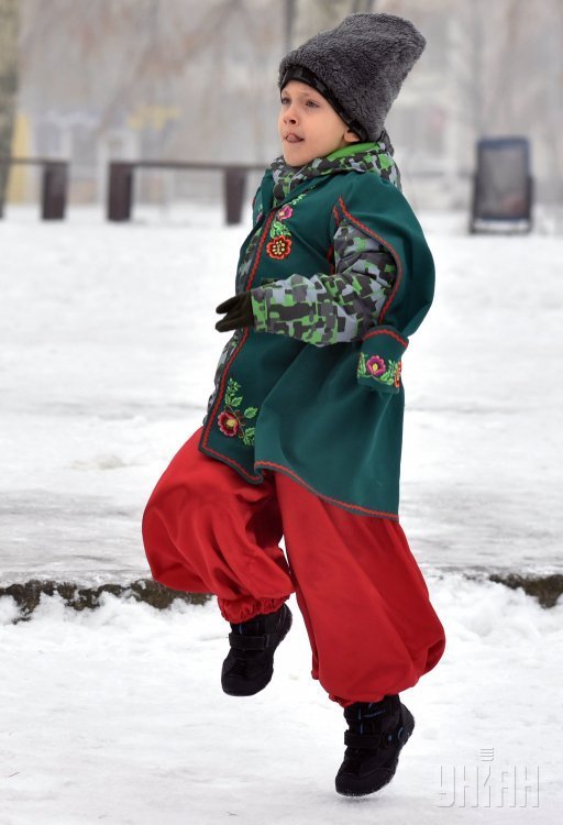 Празднование Казацкого Рождества в Запорожье