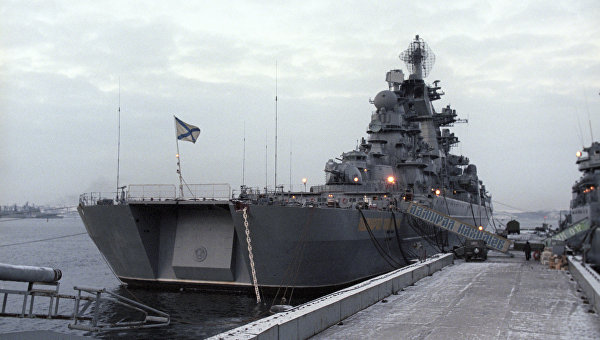 Ракетный крейсер Адмирал Нахимов