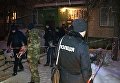 На месте расстрела мужчины в Киеве
