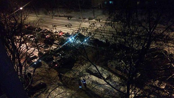 Ситуация возле Лукьяновского СИЗО после нападения торнадовцев на охрану