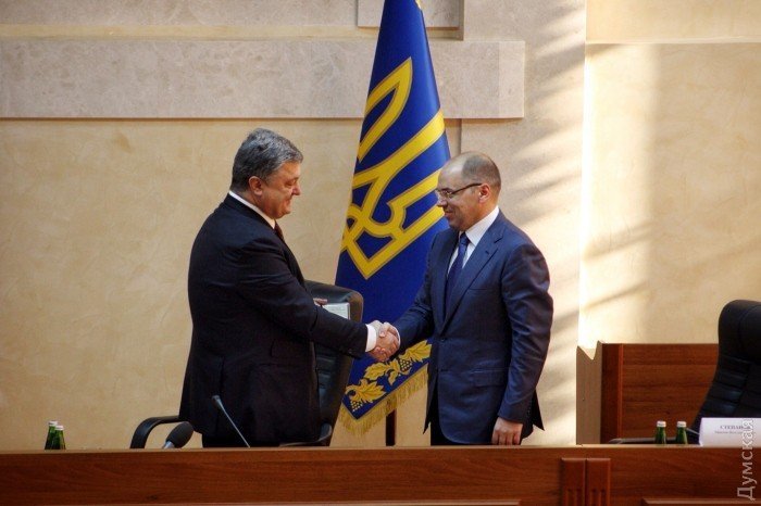Порошенко представил новго губернатора Одесской области