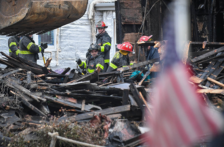 Пожар в Балтиморе, при котором погибли 6 детей