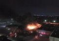 Пожар в Детройте. Видео