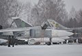 Учебные полеты бомбардировочной авиации ВВС Украины в Хмельницкой области