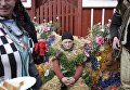 Празднование Маланки в селе Красноильск Черновицкой области