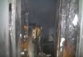 Пожар в многоэтажке Харькова