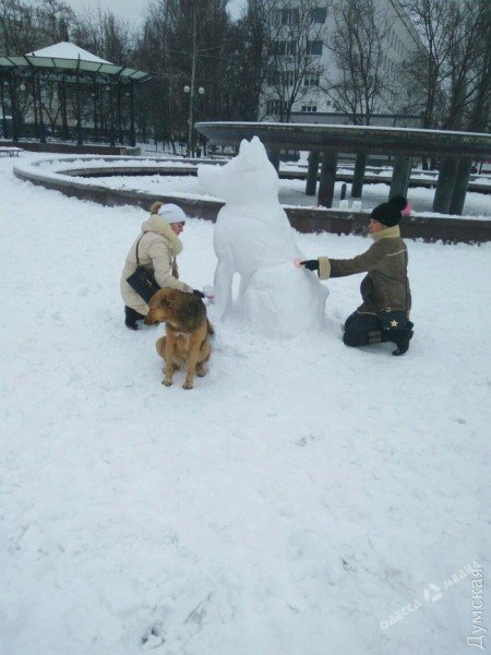 Снеговики Одессы