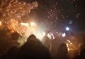 В Японии прошел фестиваль огня. Видео