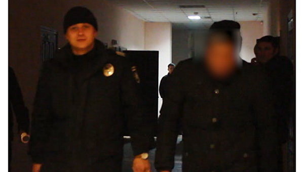 Задержание грабителей в Киеве