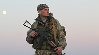 Украинский солдат. Архивное фото