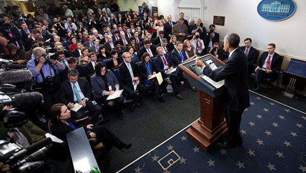 Итоговая пресс-конференция 44-го президента США Барака Обамы