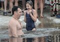 Крещенские купания в Киеве
