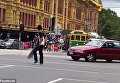 Наезд на пешеходов в Мельбурне. Место инцидента