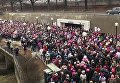 Акции протеста женщин против Трампа