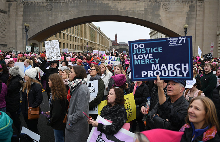 Марш женщин в Вашингтоне