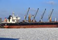 Замерзший порт Одессы