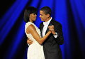 Танец Барака Обамы и его супруги Мишель на балу в честь инаугурации, 20 января 2009 года