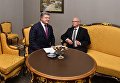 Президент Петр Порошенко и спикер парламента Эстонии Эйки Нестор