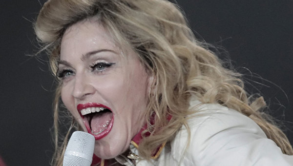 Певица Мадонна. Архивное фото