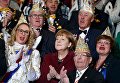 Меркель посетила ежегодный прием представителей карнавальных сообществ