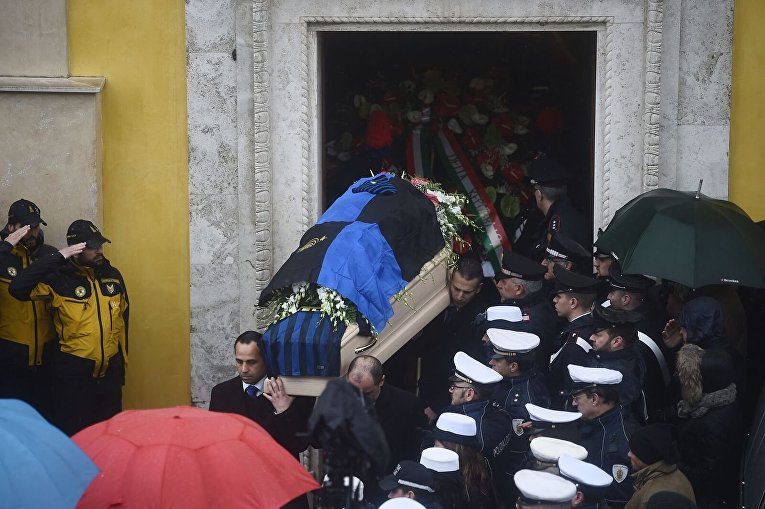 Похороны Алессандро Гуанкатерино