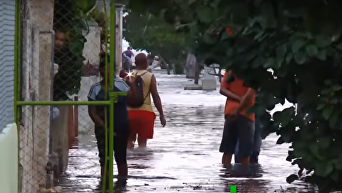 Наводнение в Гаване: мощный ураган пришел из США на Кубу