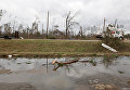 Последствия торнадо в г. Олбани, штат Джорджия, США