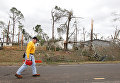 Последствия торнадо в г. Олбани, штат Джорджия, США