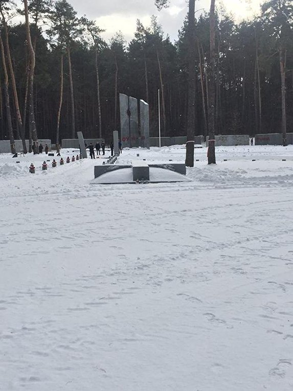 Осквернение польского военного кладбища
