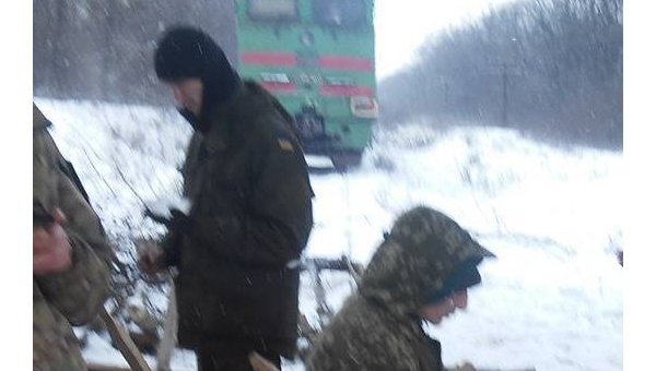 Блокирование ж/д сообщения в Луганской области