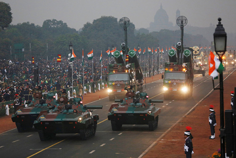 Празднование Дня республики в Индии