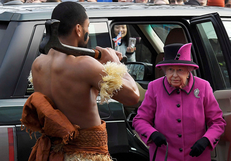 Визит королевы Великобритании Елизаветы на Фиджи