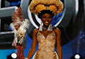 Участница от Сьерра-Леоне на конкурсе Мисс Вселенная