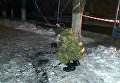 Взрыв в Славянске во время факельного шествия