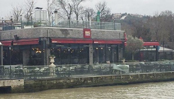 Ресторан в Стамбуле, где мужчина устроил стрельбу, 30 января 2017