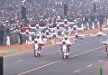 Военный парад в Индии. Видео