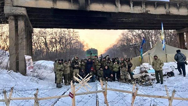 Блокада неподконтрольных Киеву территорий Донбасса
