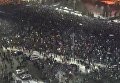 Многотысячные протесты в Румынии. Видео
