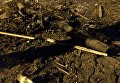 Последствия обстрела в Донецке 2 февраля