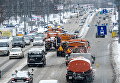 Автомобильный транспорт в Киеве. Архивное фото